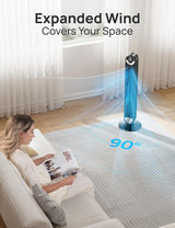 Ventilador Dreo Ultra Silencioso 9 Velocidades Oscilante 26ft/s