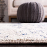 Alfombra Redonda, Diseño Medallón Nevado, Ideal para Tráfico (MAD603D)