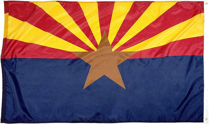 FlagSource Arizona - Bandera del estado de nailon, fabricada en los Estados Unidos, 5 x 8 pies