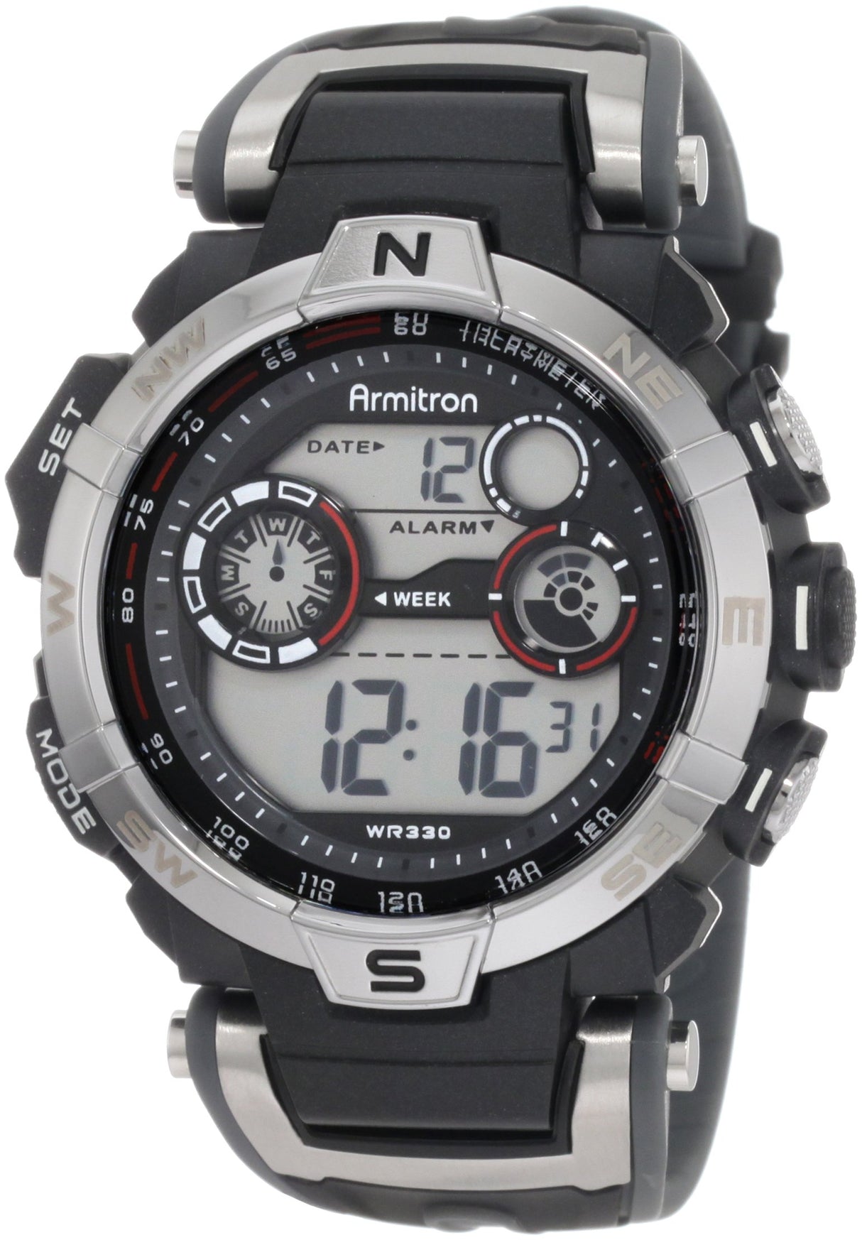 Reloj digital Armitron Sport 408231RDGY para hombre