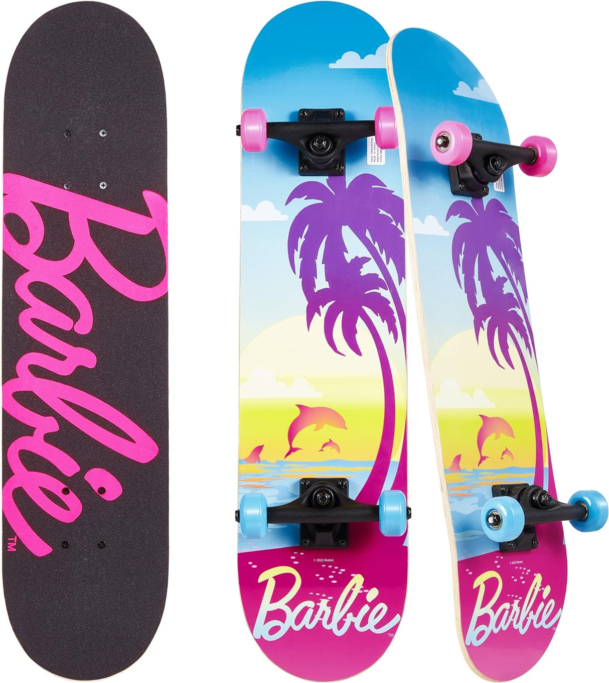 Patineta con Grip Tape Gráfico - Rodillos Suaves, ABEC 5