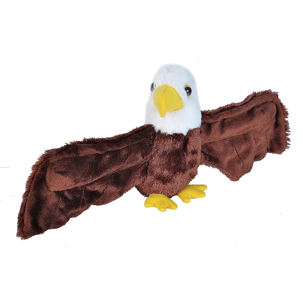 Peluche de águila calva ajustable estilo abrazable