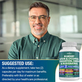 Vitaminas para la Salud Ocular con Arándano y Luteína