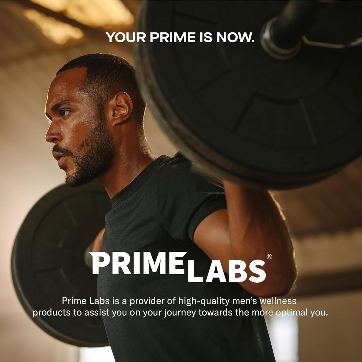 Prime Labs Cápsulas de Maca Negra Orgánica 1200mg, Energía y Vitalidad, 60u
