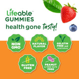 Suplemento Gomitas de zinc realistas para niños, 25 mg 90un