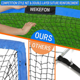 WEKEFON Porterías de fútbol para patio trasero