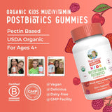 Vitaminas infantiles MaryRuth Organics | Orgánico, Vegano, 60 cápsulas