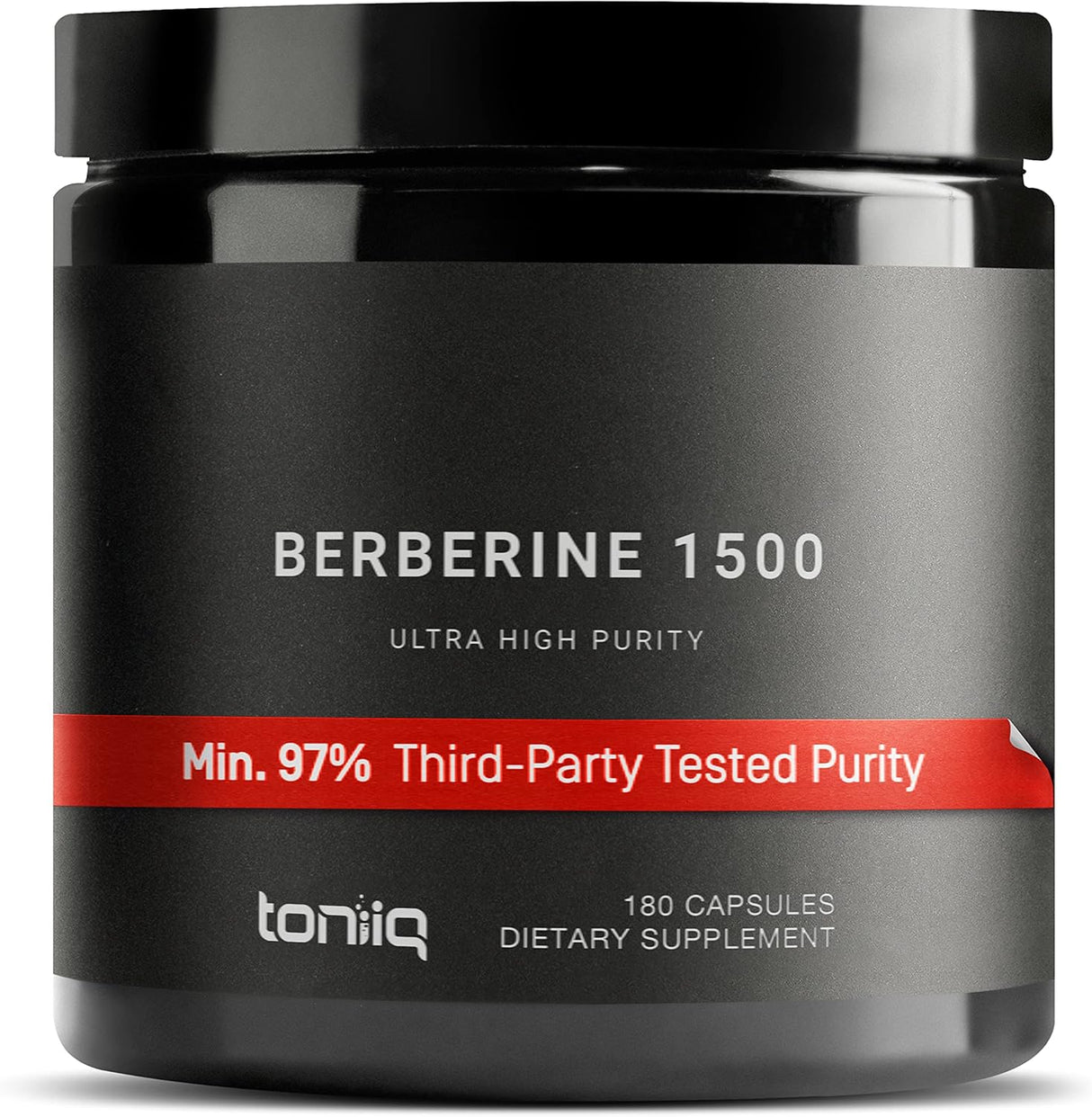 Suplemento Berberina de ultra alta resistencia 1500 mg 180u