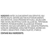 Suplemento Zero Protein Shake, chocolate  12 pack 0.03 onzas