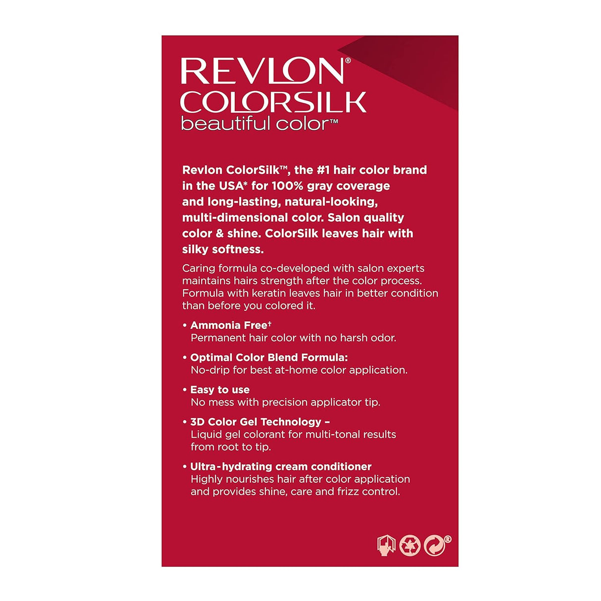 Tinte permanente para el cabello marrón oscuro 030