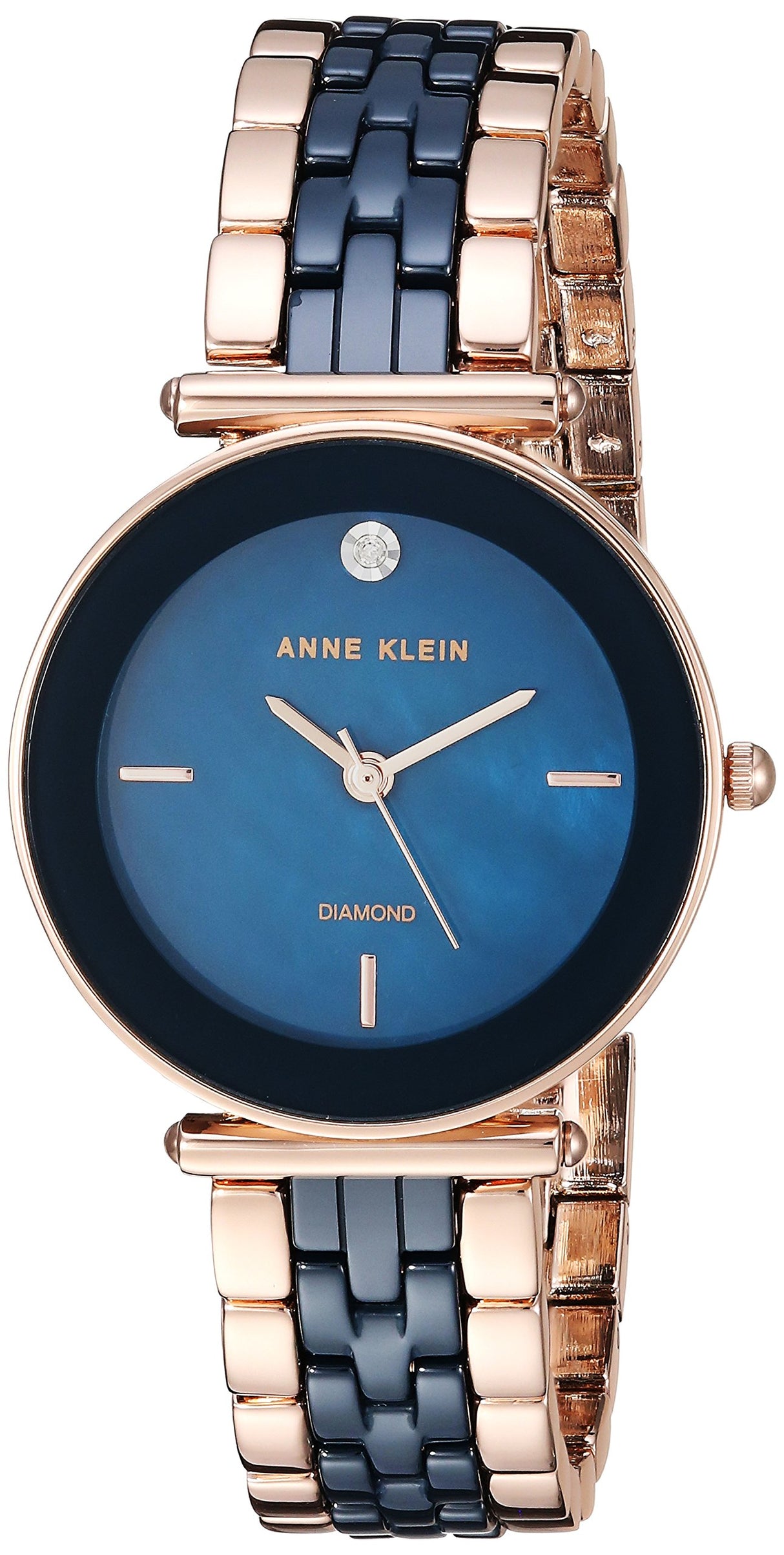 Reloj de vestir de cuarzo y metal para mujer