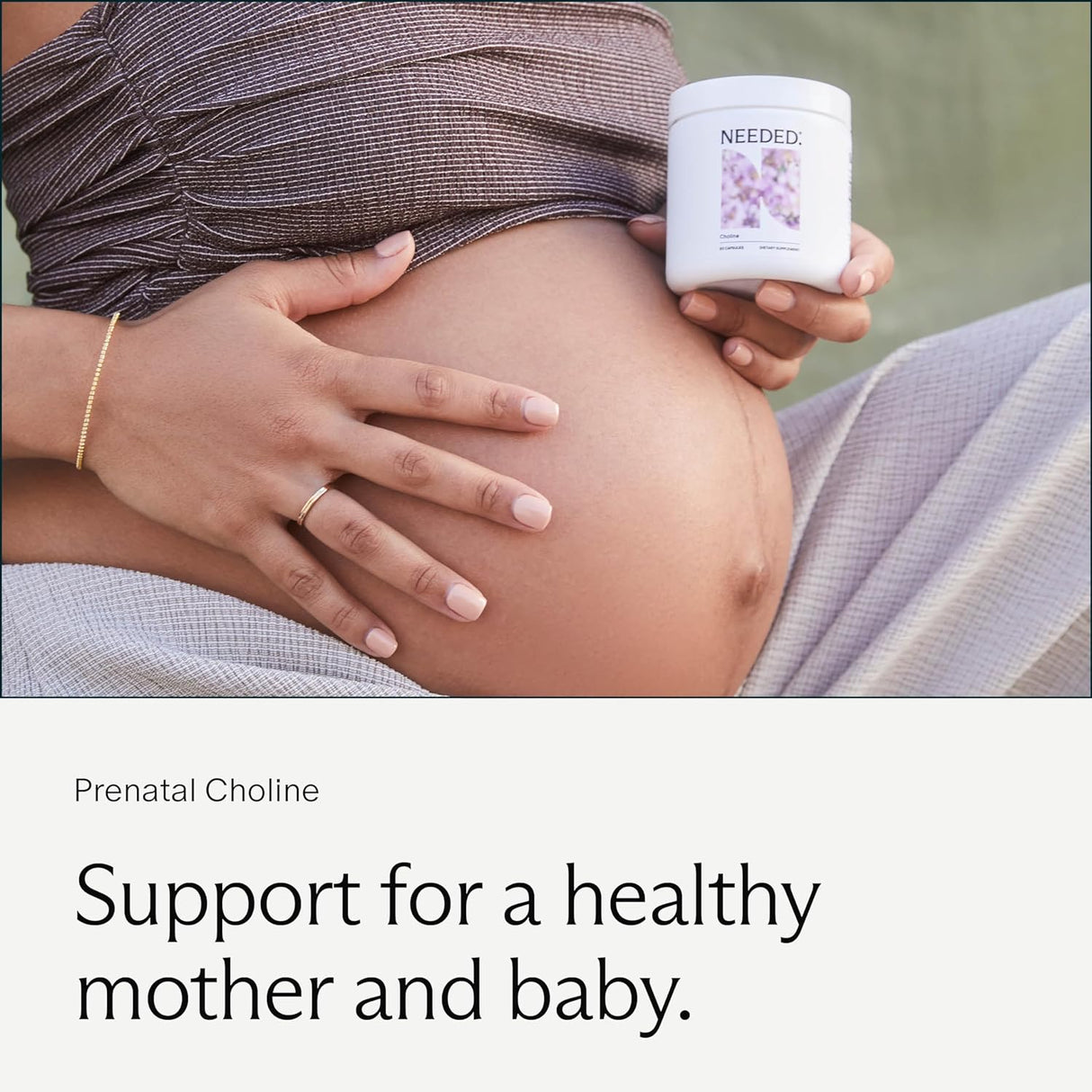 Suplemento Needed. Colina prenatal óptimo de colina prenatal