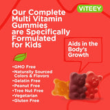 Suplemento Gomitas multivitamínicas para apoyo inmunológico