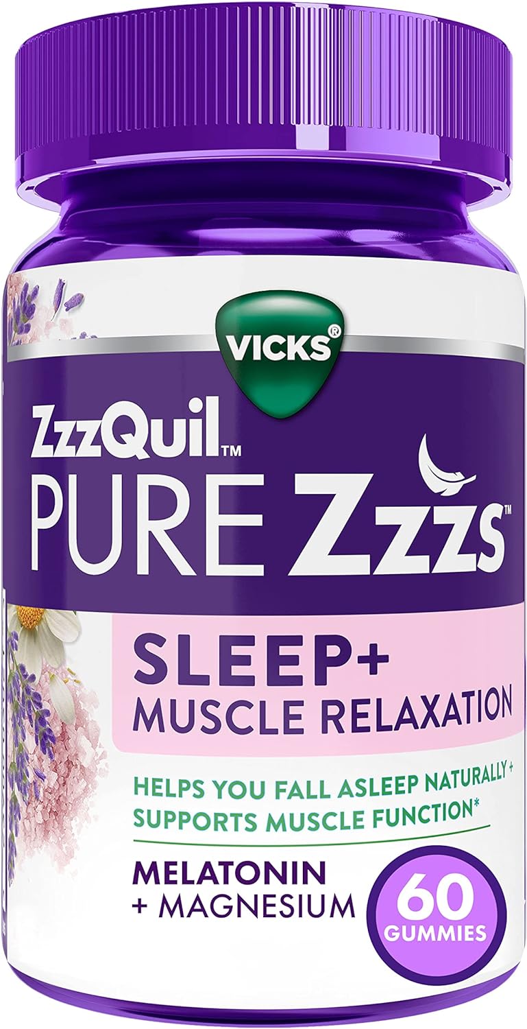 Vicks ZzzQuil Pure Zzzs Sleep+ Muscle Relaxation Sleep Aid