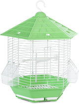 Jaula para pájaros Bali verde Prevue Pet Products SP31997GREEN
