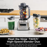 Licuadora Ninja SS151 TWISTi, extractor de nutrientes, 1600 W