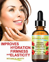 Aceite de Hibisco Orgánico Virgen para Rostro, Piel y Cabello