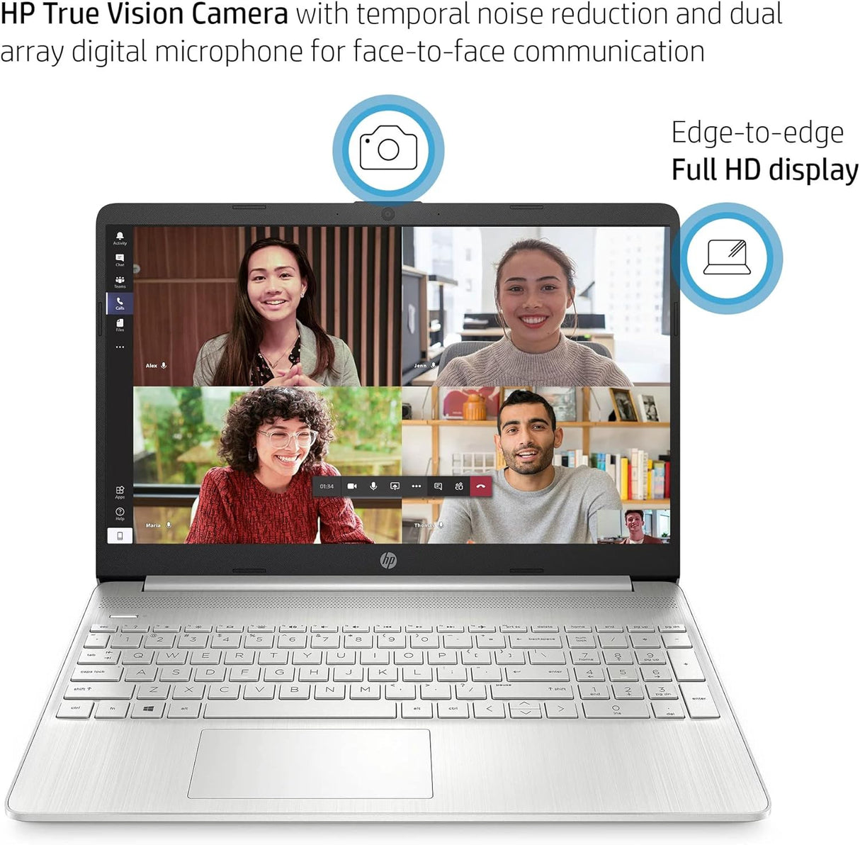 Laptop HP Windows 11 Pro, i5, 16GB RAM, 512GB SSD, 15.6