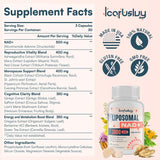 Suplemento NAD+ Liposomal 2000MG, Energía y Claridad, 90 Caps