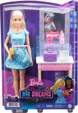 Muñeca Barbie Big City, Big Dreams y Set de Ensayo Roberts