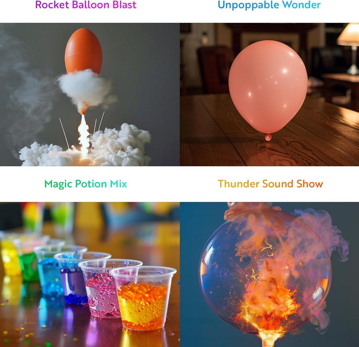 Kit de Experimentos Científicos Playz Mega Kaboom! 150+ Experimentos