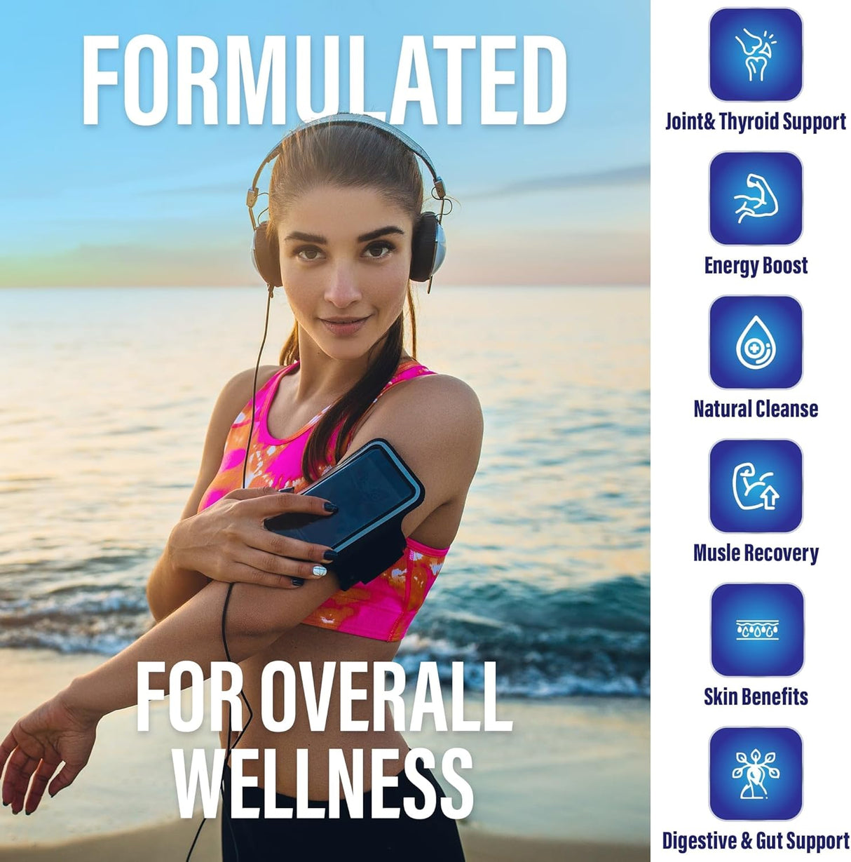 Complejo 8 en 1 de superalimentos: Sea Moss, Black Seed, Ashwagandha