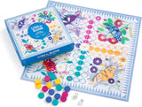 Juego de Ludo Floral Galison para 2-4 Jugadores en Familia