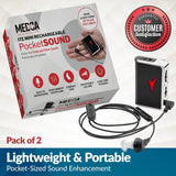 Amplificadores de Sonido Personales - 50dB, Alcance de 100 Pies