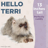 Osito de Peluche Cairn Terrier Bearington 13 Pulgadas Realista
