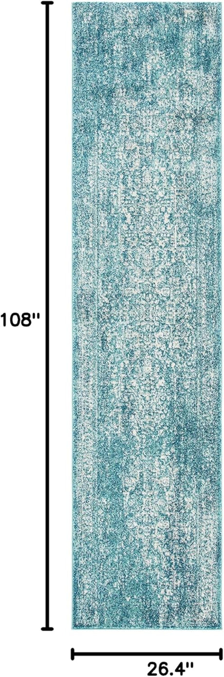 Alfombra Runner Oriental Distressed 2'2 x 9' Modelo EVK256C