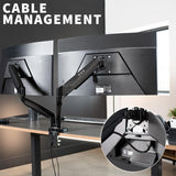 Soporte Doble para Monitores VIVO, Heavy Duty, STAND-V202Q