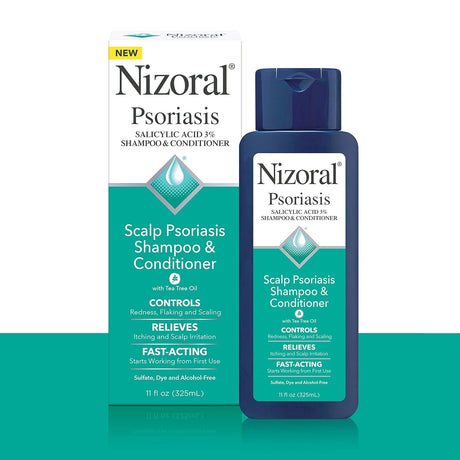Nizoral Psoriasis champú y acondicionador 11 fl oz psoriasis
