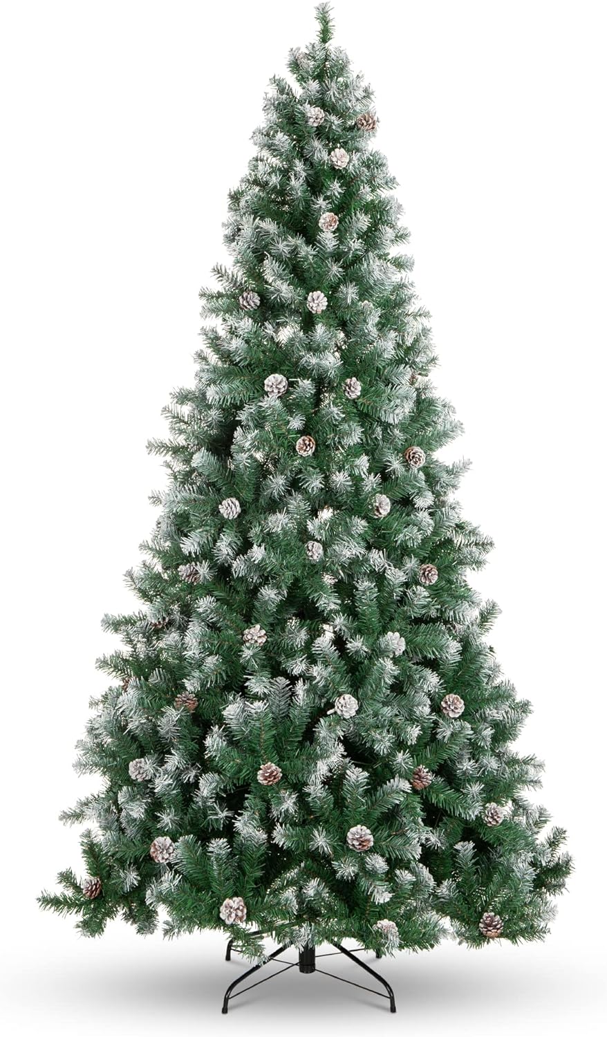 Árbol de Navidad 6ft Best Choice Products, 1000 puntas PVC