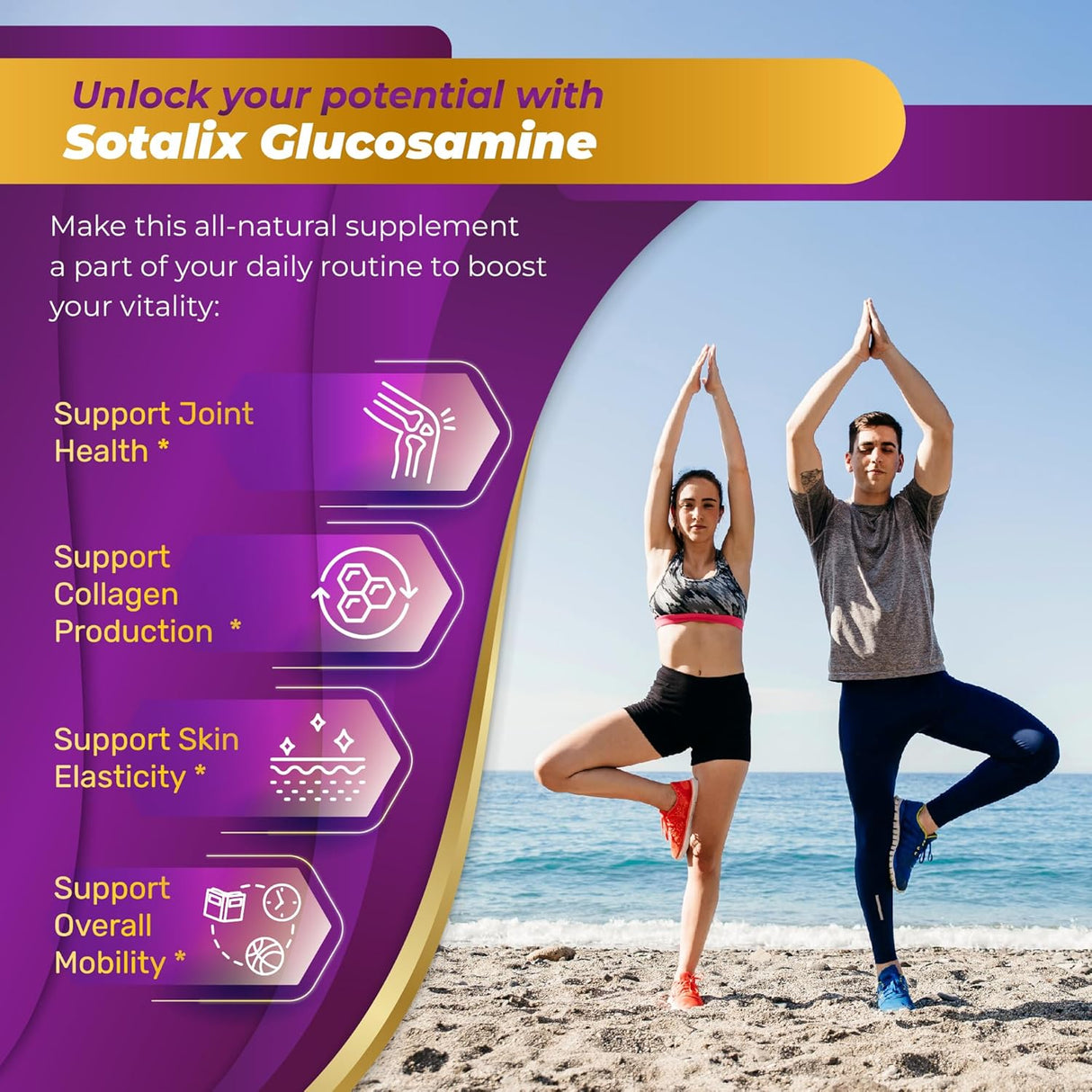 Suplementos de fuerza articular movilidad articular