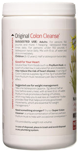 Limpiador de Colon Psyllium 12 OZ - Efectivo y Natural