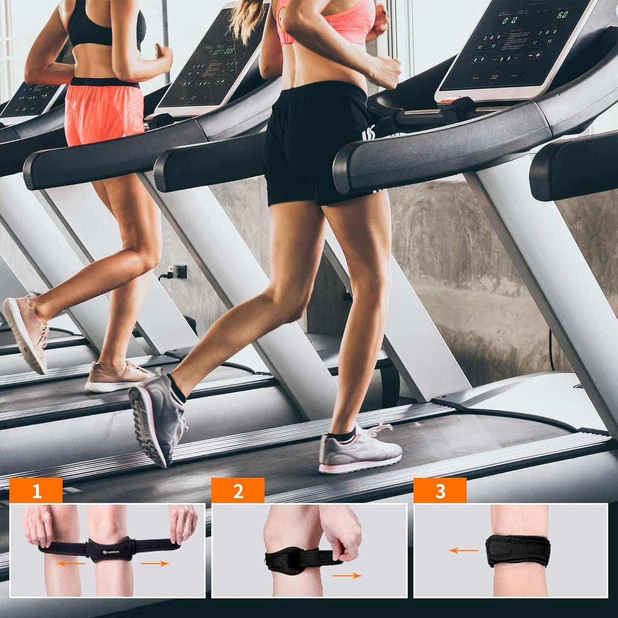 CAMPIVO 2 Pzas Rodilleras Deportivas Soporte, Ajuste, Modelo