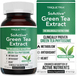 SoActive Extracto de Té Verde - Mejor Absorción y Efectividad - 60 Cápsulas