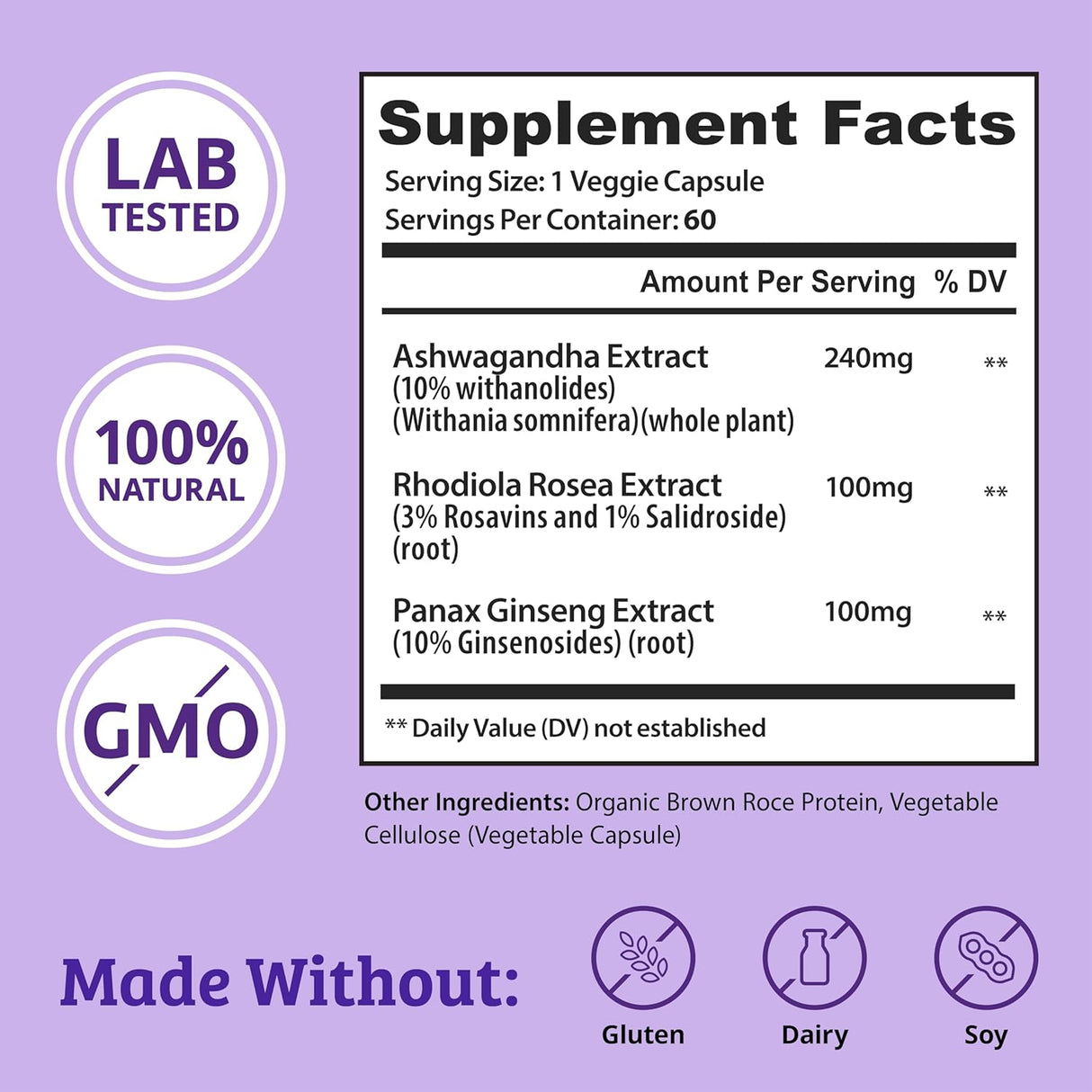 Suplemento de Apoyo Adrenal Dr. Matthew - Reducir Cortisol