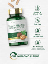 Carlyle Black Walnut Wormwood Cápsulas herbal 120