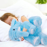 Peluche gigante de Elefante super suave color azul