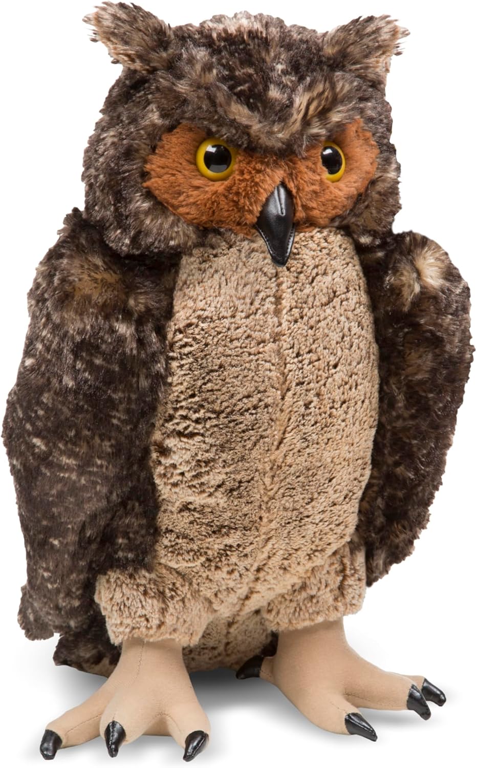 Peluche de búho gigante Melissa & Doug realista 43 cm