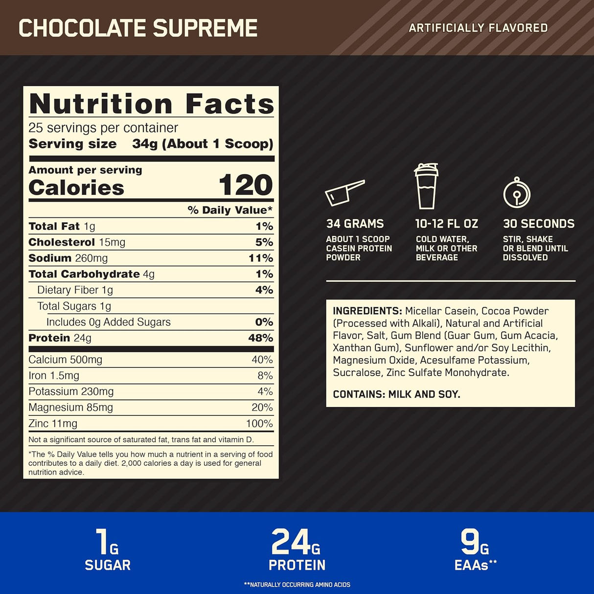 Suplementos Alimenticios  Proteína caseína 100%