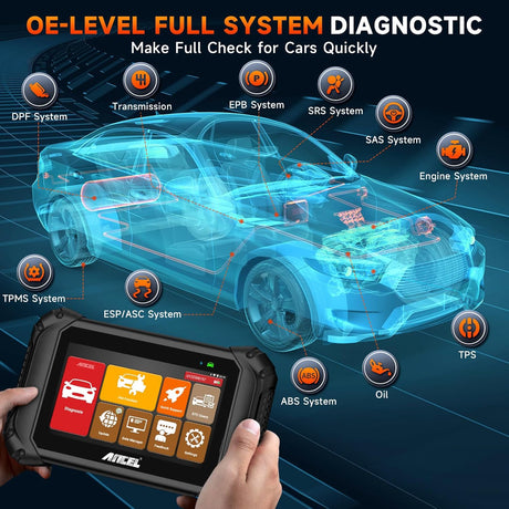 Escáner bidireccional de 7 pulgadas OBD2 ‎AL-V5BT ANCEL