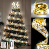 Decoraciones de Árbol de Navidad, 100 LED, Modo de Temporizador