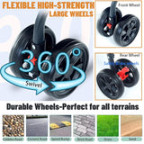 Carrito 3 en 1 para Perros, Marca Desconocida, Plegable, 55lbs