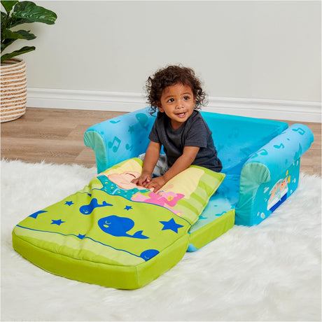 Silla convertible en cama 3 en 1 para bebés con manta