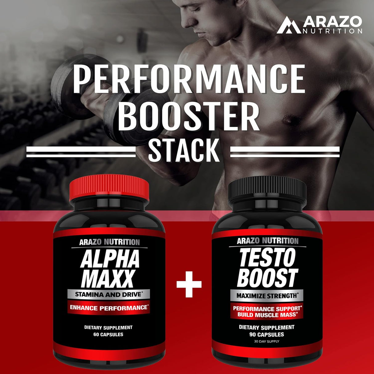 Suplemento Nutrition Alphamaxx  Ginseng Muira Puama Tribulus