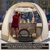 Tienda Alvantor Carpa Plegable 12x12 - Grado Comercial