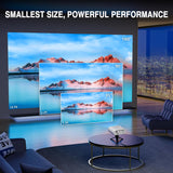 Proyector Mini VISSPL Full HD 1080P, Portátil, Compatible HDMI