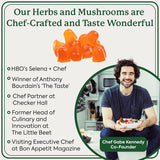 Gomitas de Hongos Nootrópicos con Lion’s Mane y Cordyceps